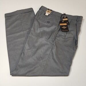 Vintage Dockers Cooper Dress Pants‎ Mens Relaxed Fit 32X32 Gray Charcoal